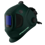 фотосоларен заваръчен шлем migatronic operator страничен изглед